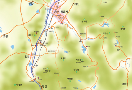 지도부분-정읍권